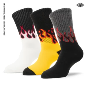 Oldschool Unisex Mid Calf Flame Series