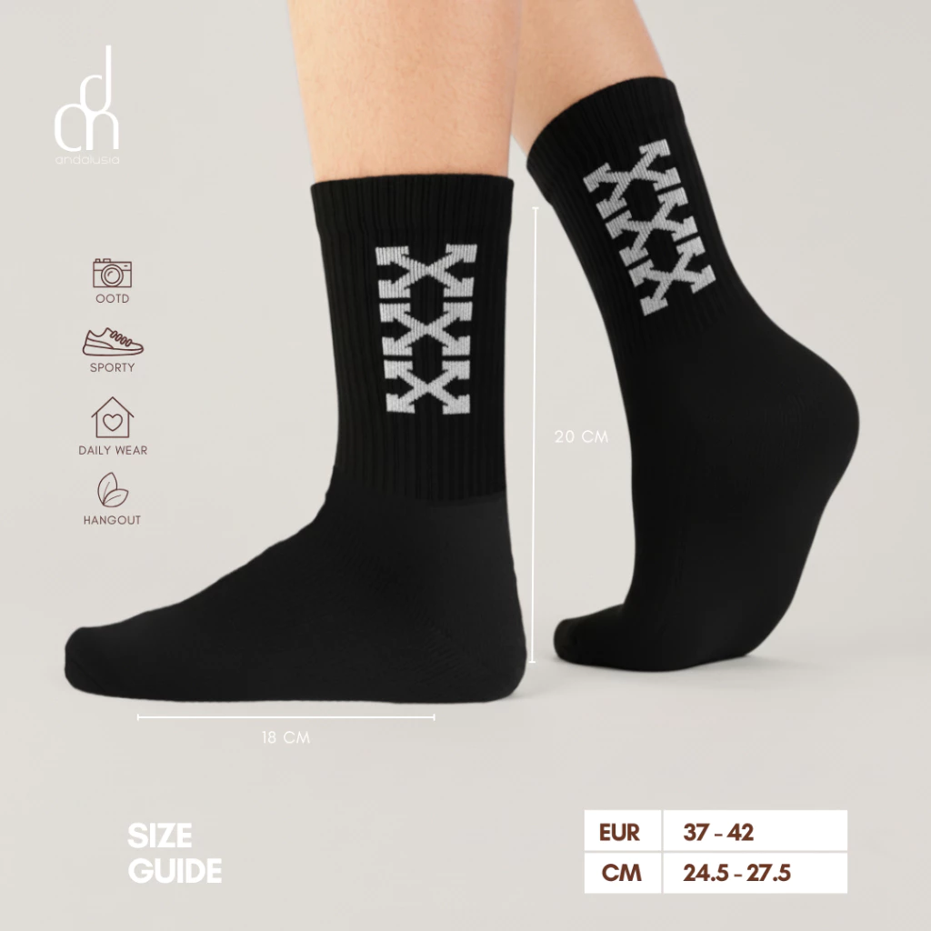 Unisex Crew Stacked X Series - Ảnh 2